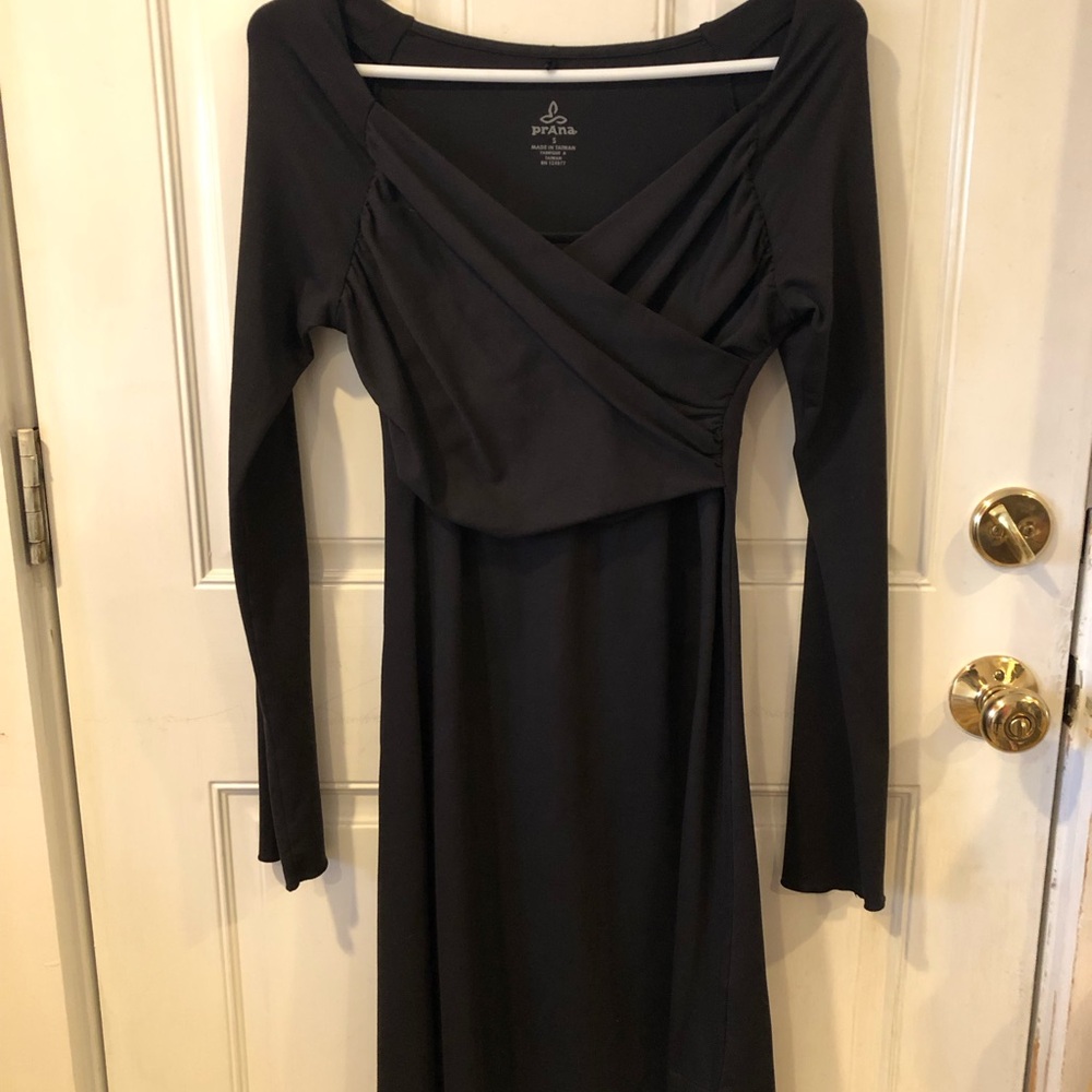 Prana faux wrap front dress, Size Small